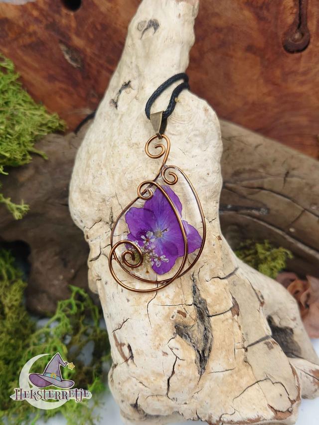 Bloemenzee elvenstijl ketting